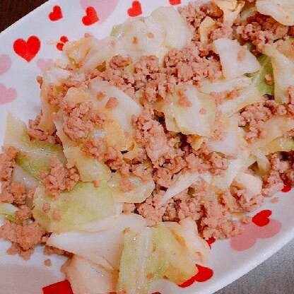 キャベツの甘さが引き立って美味しかったです！ありがとうございました☆